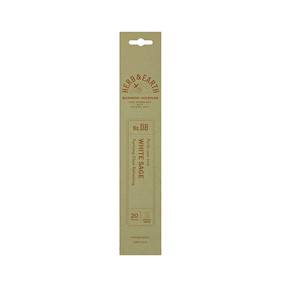 Nippon Kodo Herb & Earth Incense - White Sage No.08