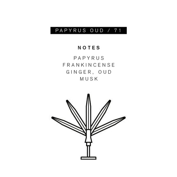 Sample Vial - Parle Moi Papyrus Oud / 71 Eau de Parfum