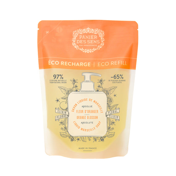 Panier des Sens Marseille Liquid Soap Eco Refill - Orange Blossom