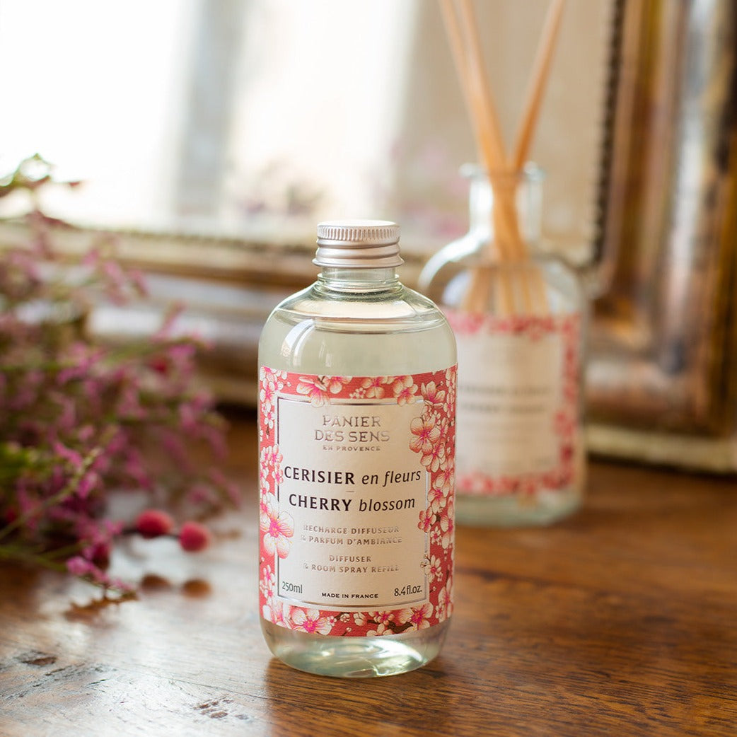 Panier des Sens Cherry Blossom Diffuser/Room Spray Refill