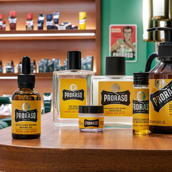 Proraso Single Blade Cologne - Wood + Spice
