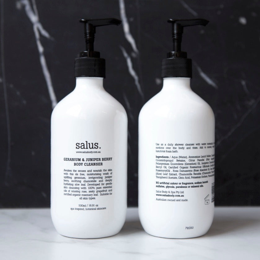 Salus Geranium + Juniper Berry Body Wash - 500ml