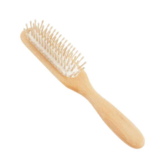 Redecker Beech Wood Rectangular Hair Brush