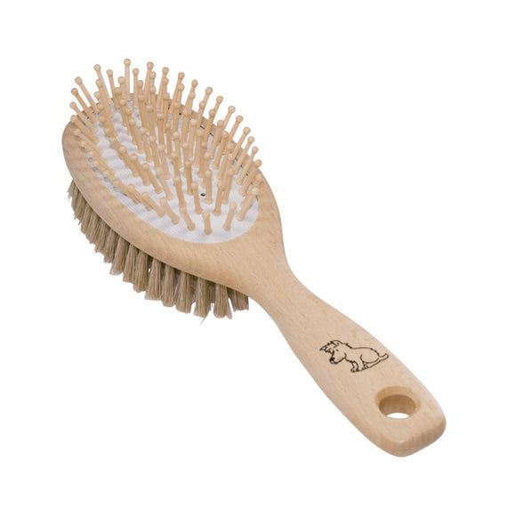 Redecker Dog Brush with Wooden Pins