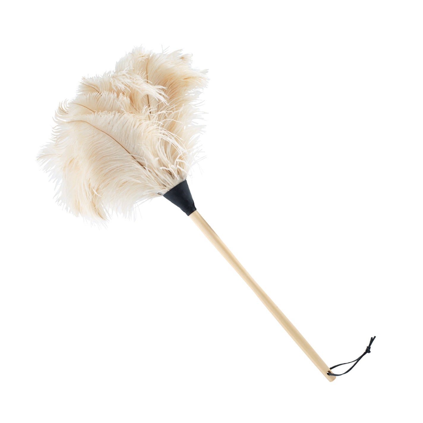 Redecker White Ostrich Feather Duster - 70cm