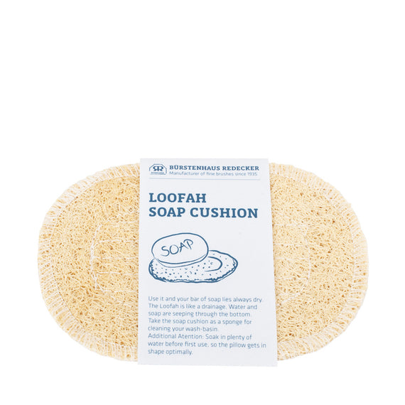Redecker Loofah Soap Cushion - Oval