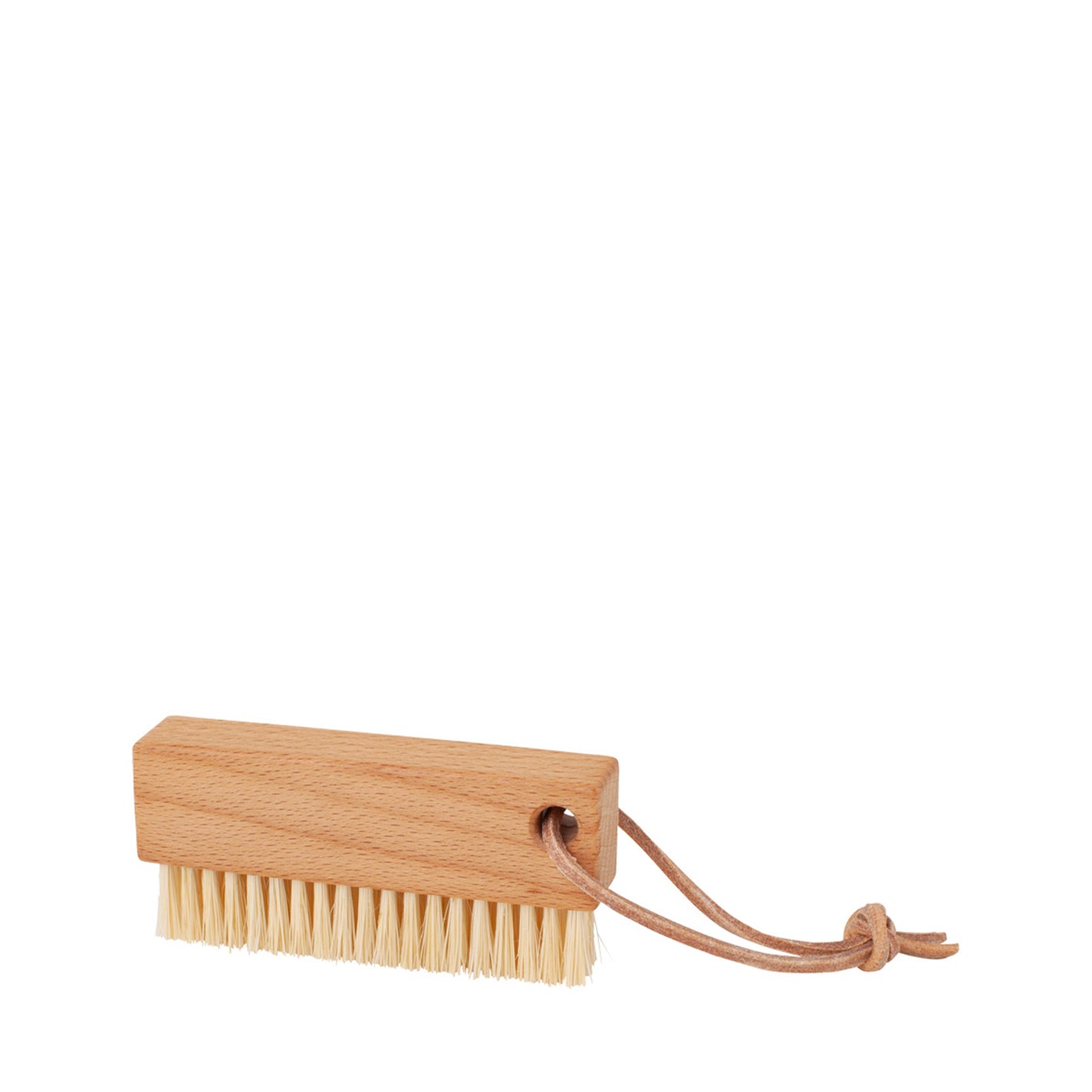 Redecker Nail Brush with Leather Strap