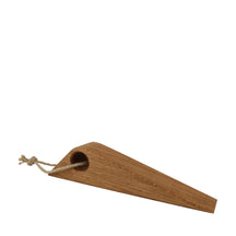 Redecker Oak Door Stop with Strap - 21cm