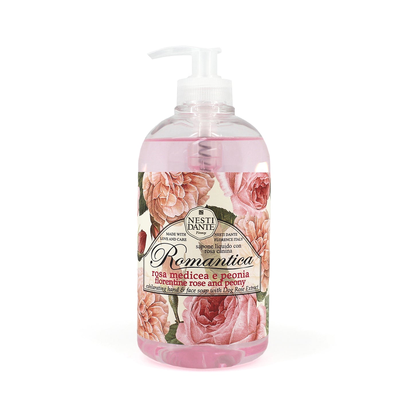 Nesti Dante Rose & Peony Liquid Soap - 500ml