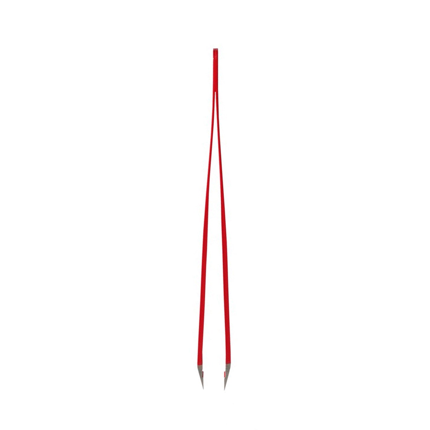 Rubis Swiss Slant Tweezers - Red