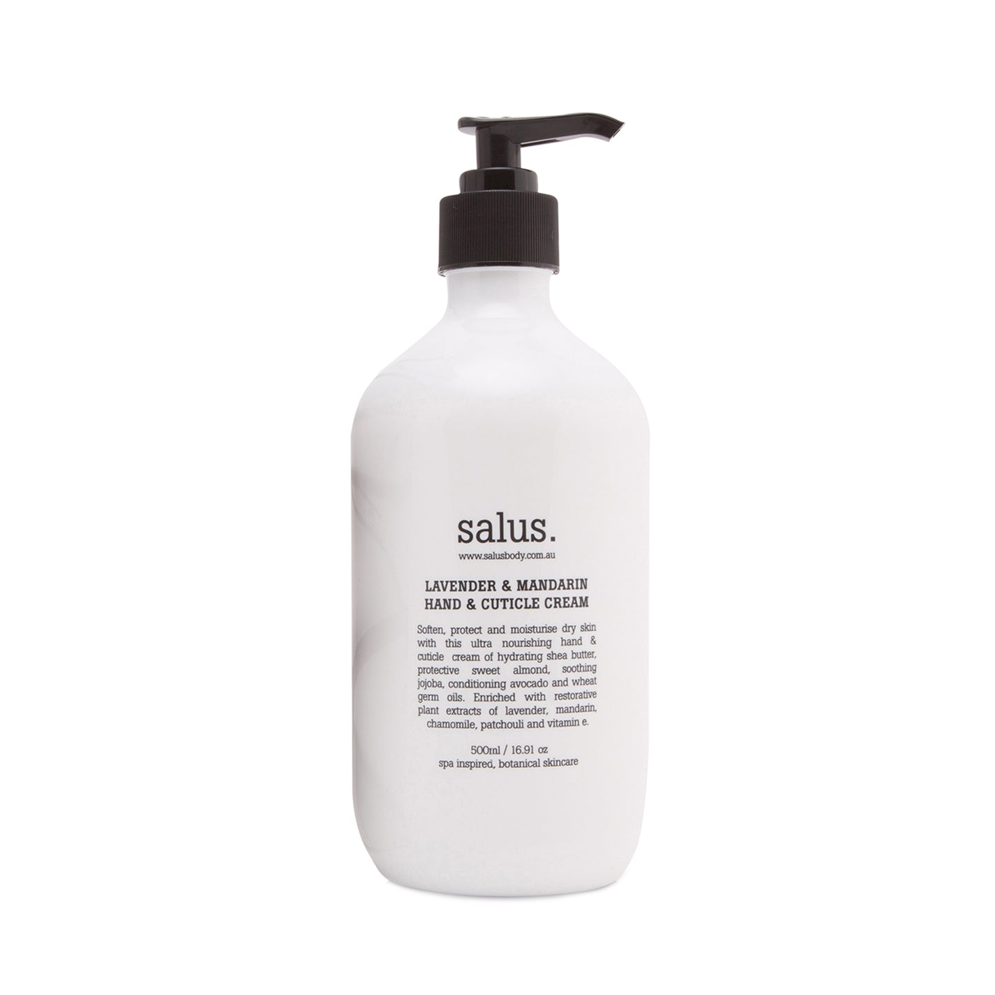 Salus Lavender Mandarin Hand + Cuticle Cream - 500ml