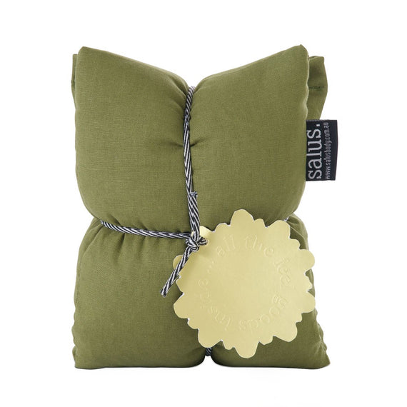 Salus Organic Lavender + Jasmine Heat Pillow - Moss