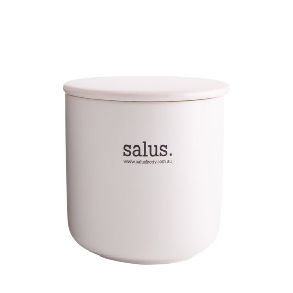 Salus Lemongrass Porcelain Soy Candle