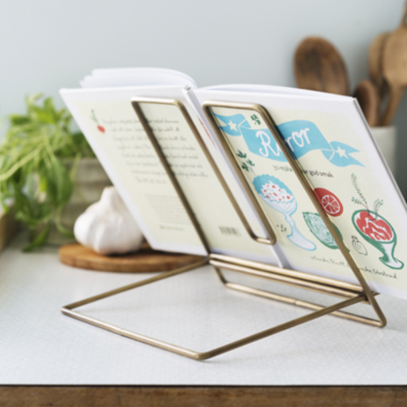 Fog Linen Work Brass Book Stand