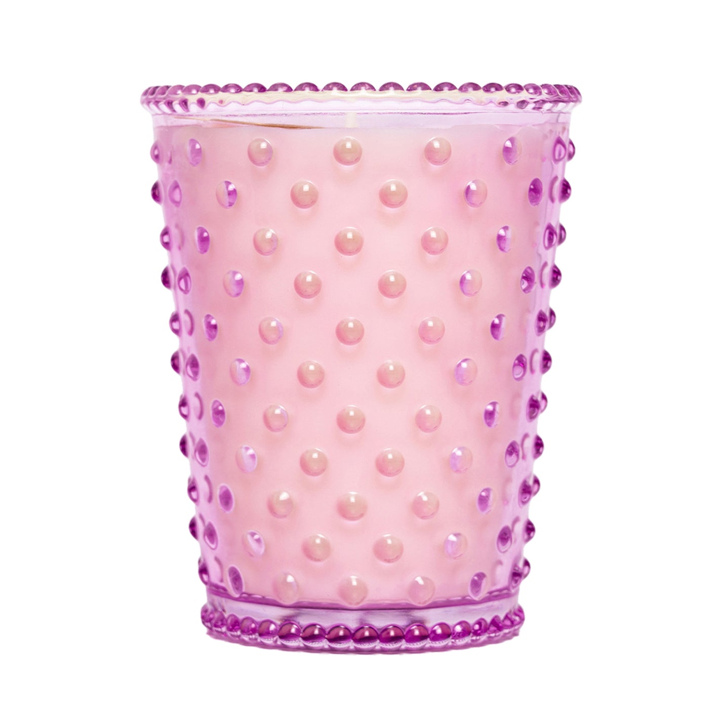 Simpatico Rhubarb & Rose Hobnail 100hr Candle