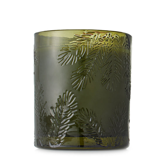 Thymes Frasier Fir Green Glass Candle