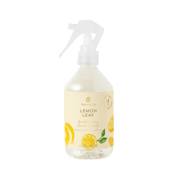 Thymes Lemon Leaf Deodorising Linen Spray