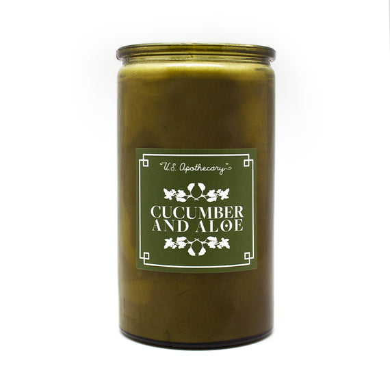 U.S. Apothecary Cucumber & Aloe Candle
