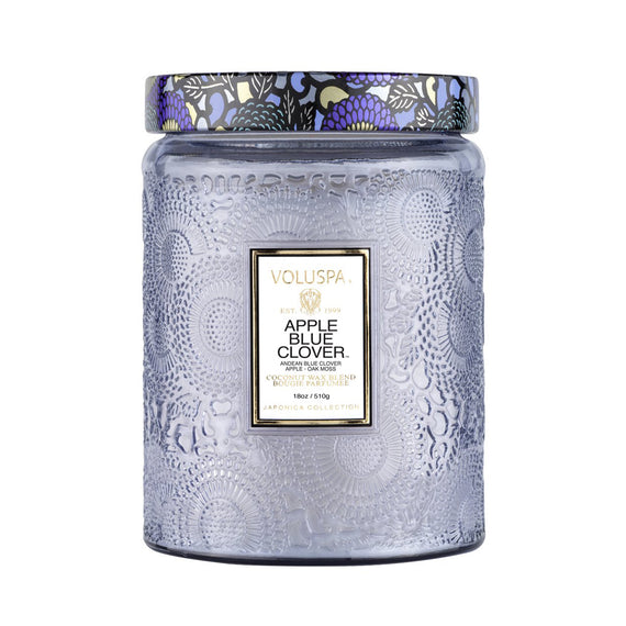 VOLUSPA Apple Blue Clover 100hr Candle