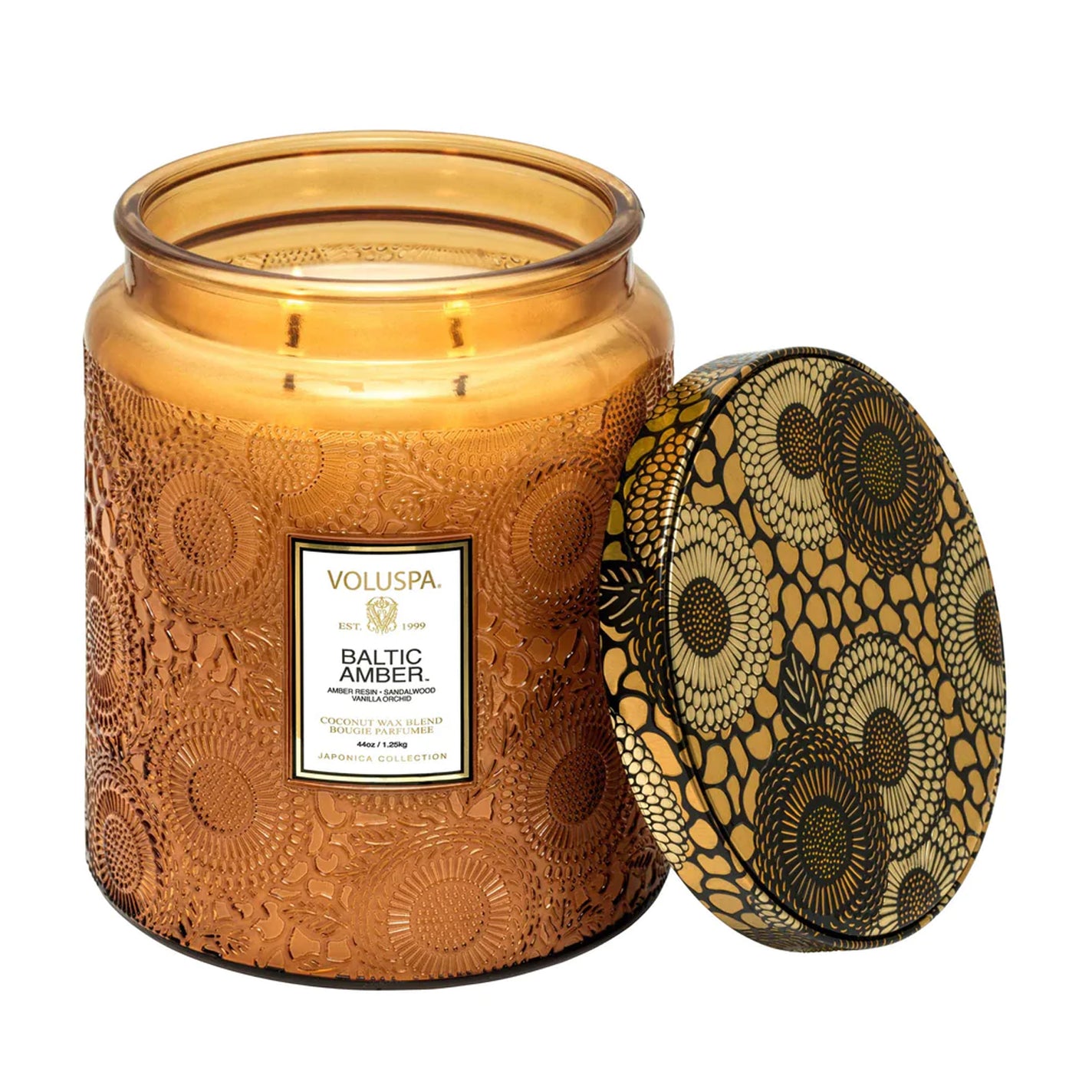 VOLUSPA Baltic Amber Luxe 2 Wick Candle