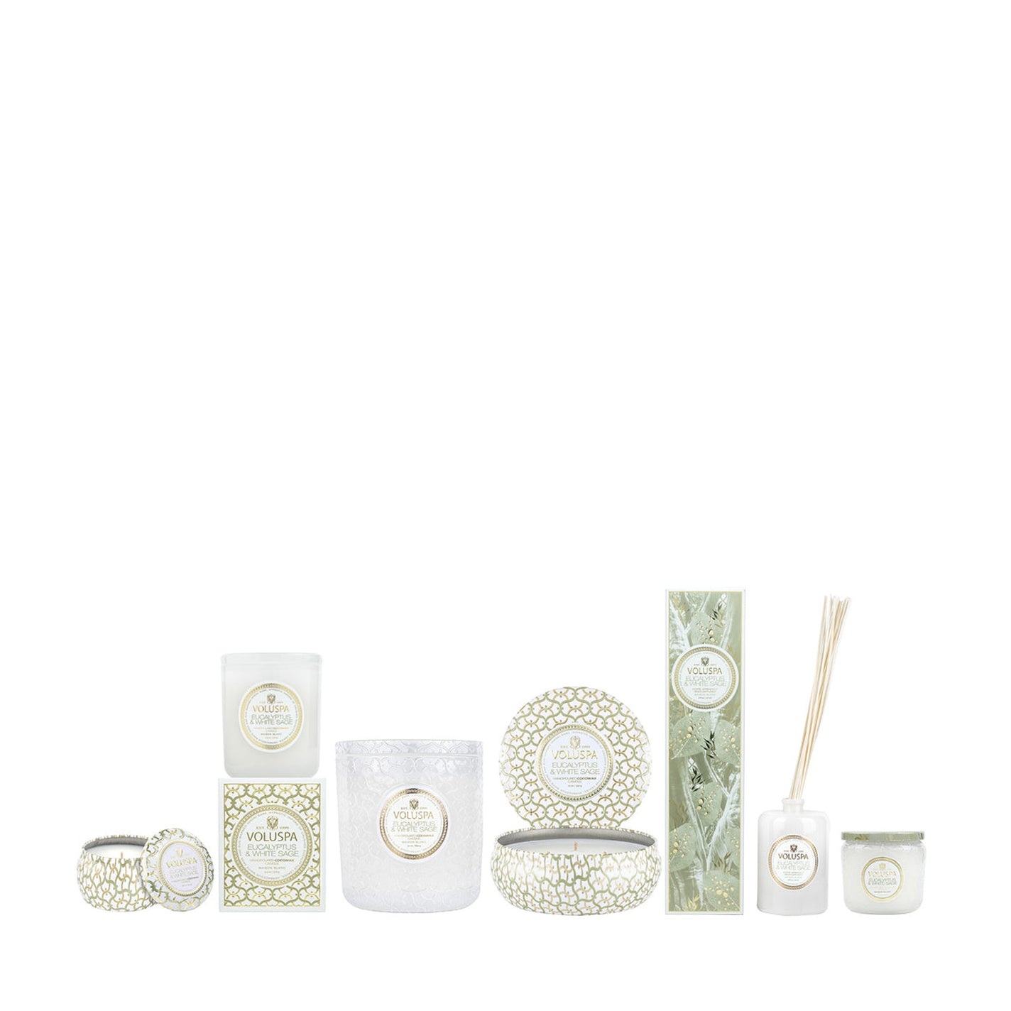 VOLUSPA Eucalyptus & White Sage Diffuser