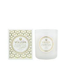 VOLUSPA Eucalyptus & White Sage Classic Boxed Candle