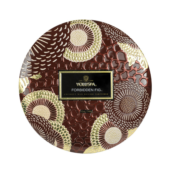 VOLUSPA Forbidden Fig 3 Wick Candle