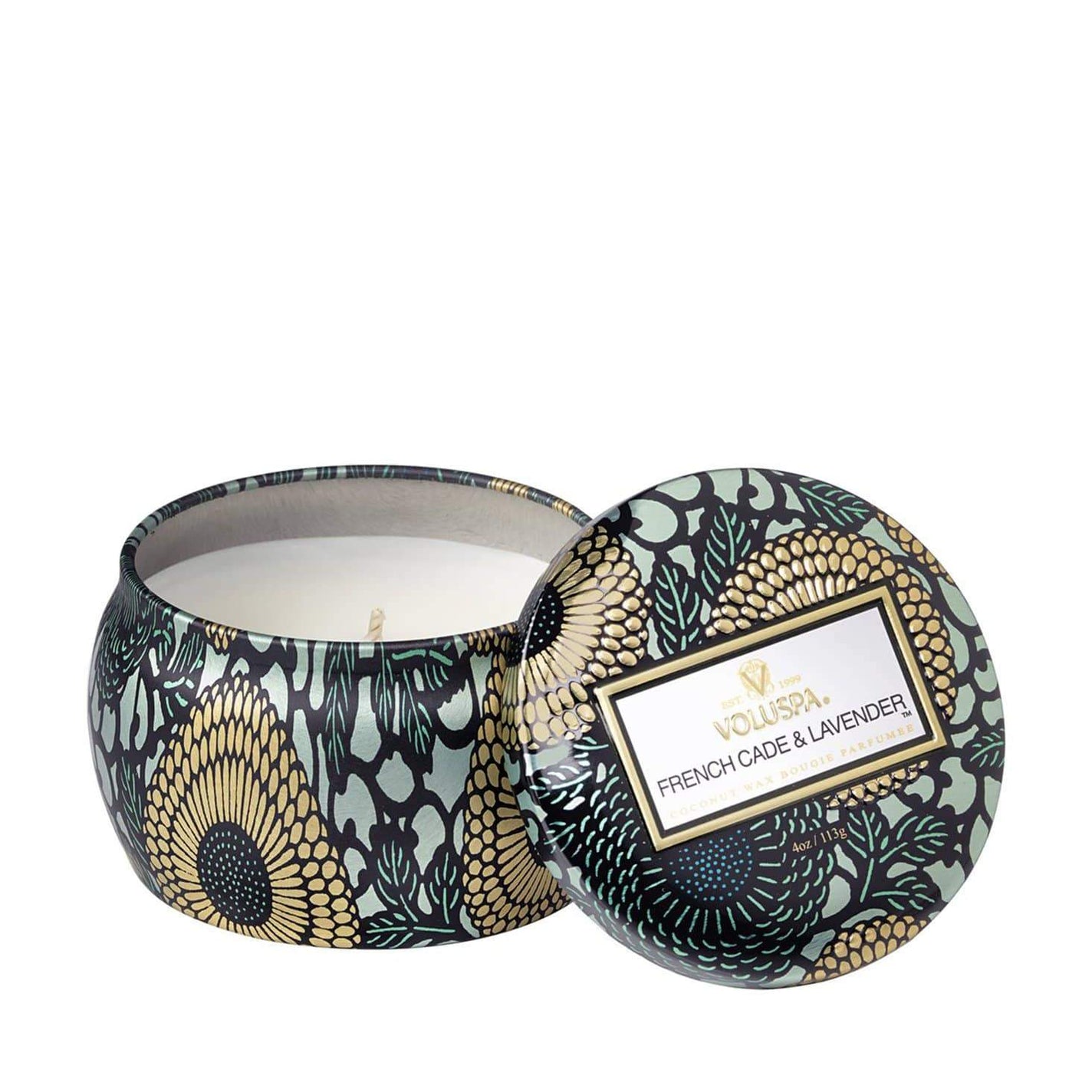 VOLUSPA Decorative Candle Trio - Goji, French Cade, Baltic Amber - Value $75