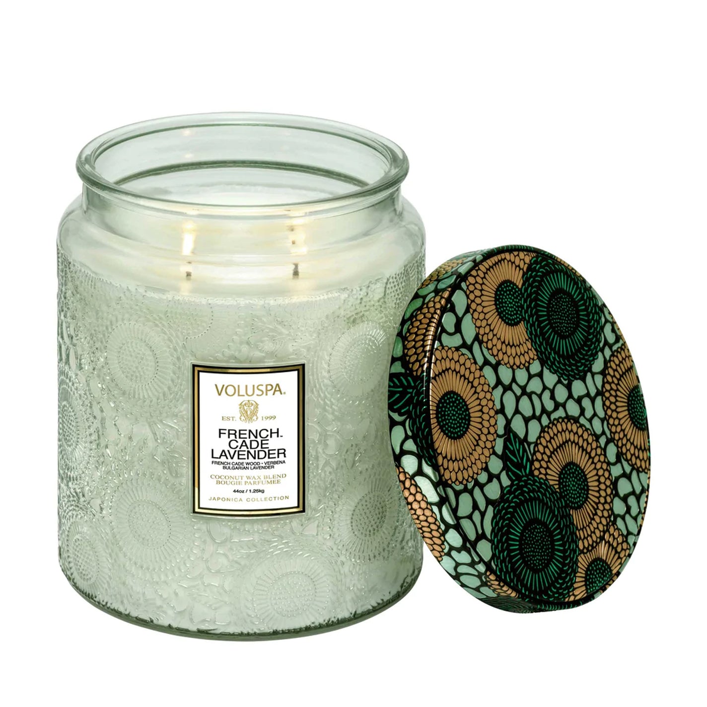 VOLUSPA French Cade & Lavender Luxe 2 Wick Candle