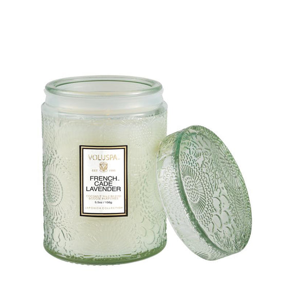 VOLUSPA French Cade & Lavender 50hr Candle Jar