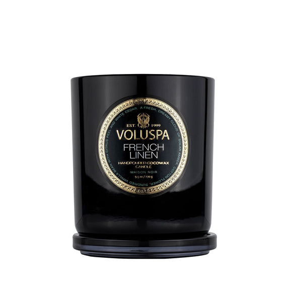 VOLUSPA French Linen Classic Boxed Candle