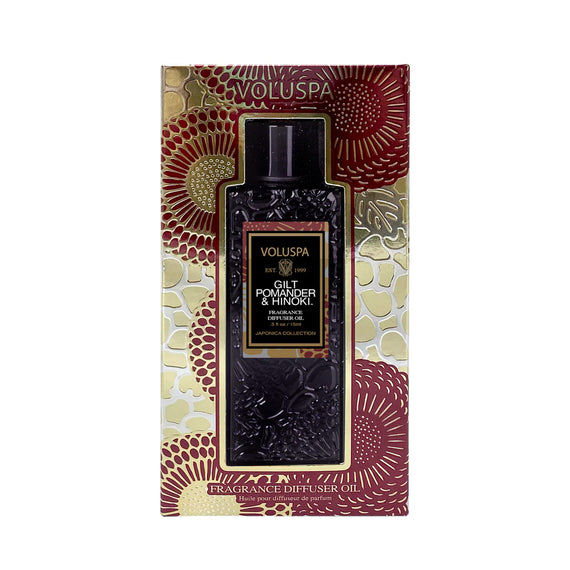 VOLUSPA Gilt Pomander & Hinoki Ultra Sonic Diffuser Oil