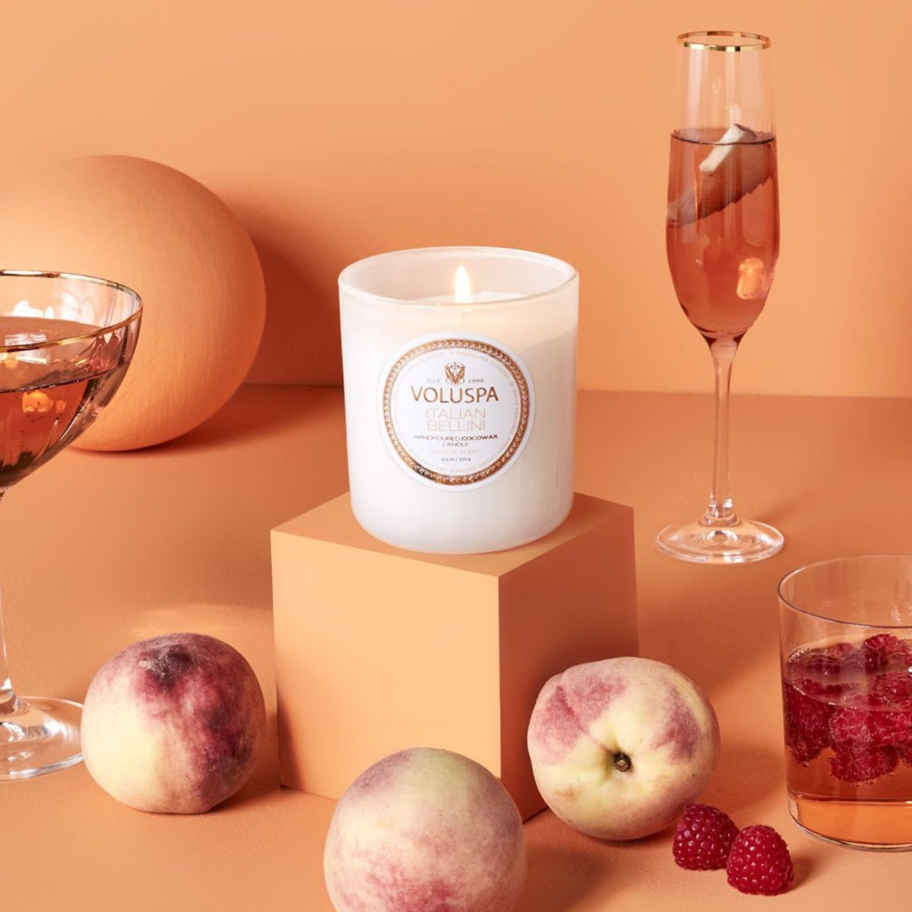 VOLUSPA Italian Bellini Classic Boxed Candle