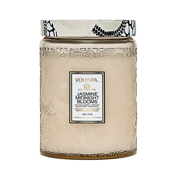 VOLUSPA Jasmine Midnight Blooms 100hr Candle