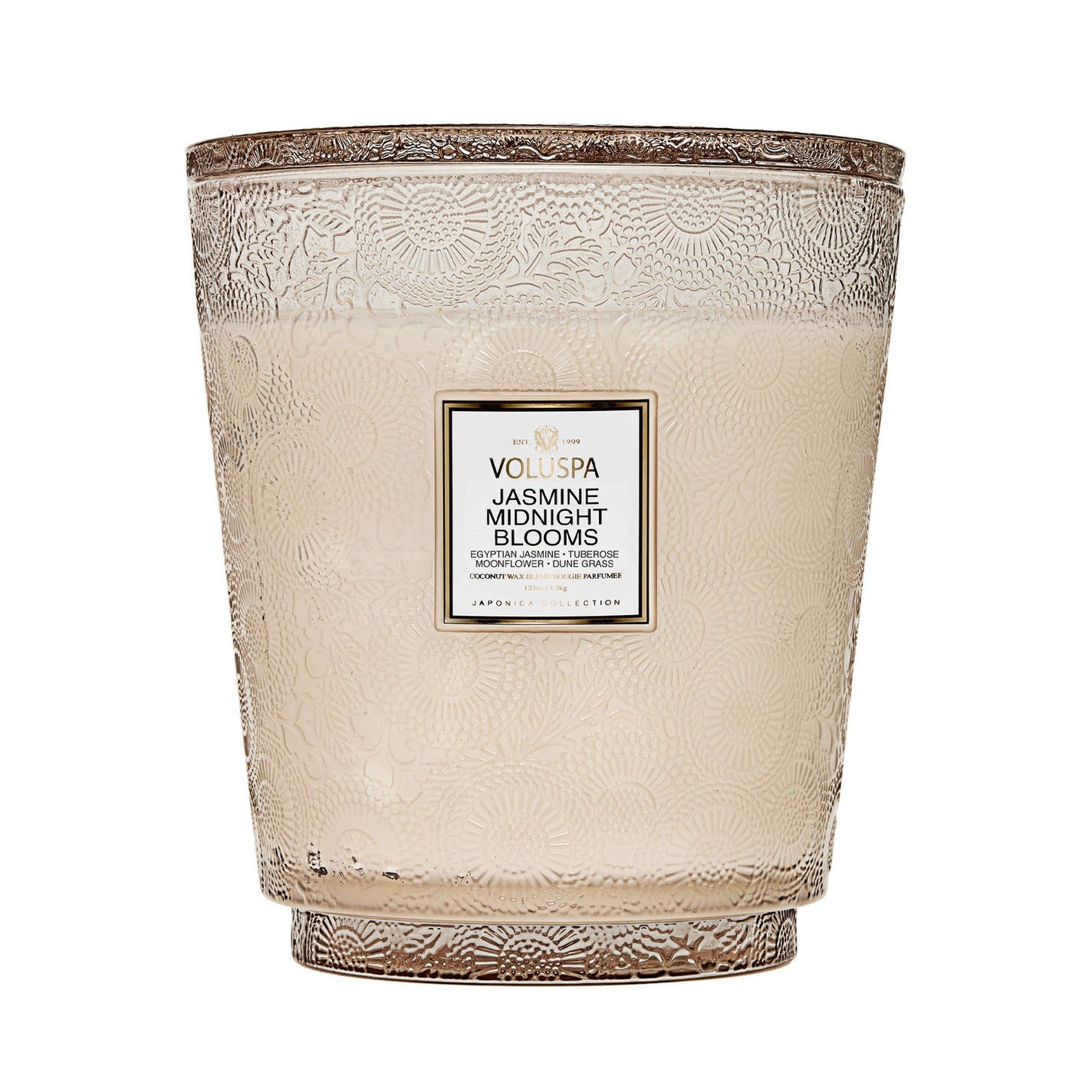 VOLUSPA Jasmine Midnight Blooms 250hr Hearth Candle
