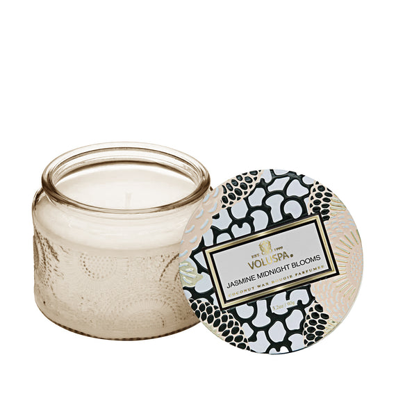 VOLUSPA Jasmine Midnight Blooms Petite Jar Candle