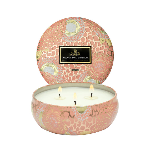 VOLUSPA Kalahari Watermelon 3 Wick Candle