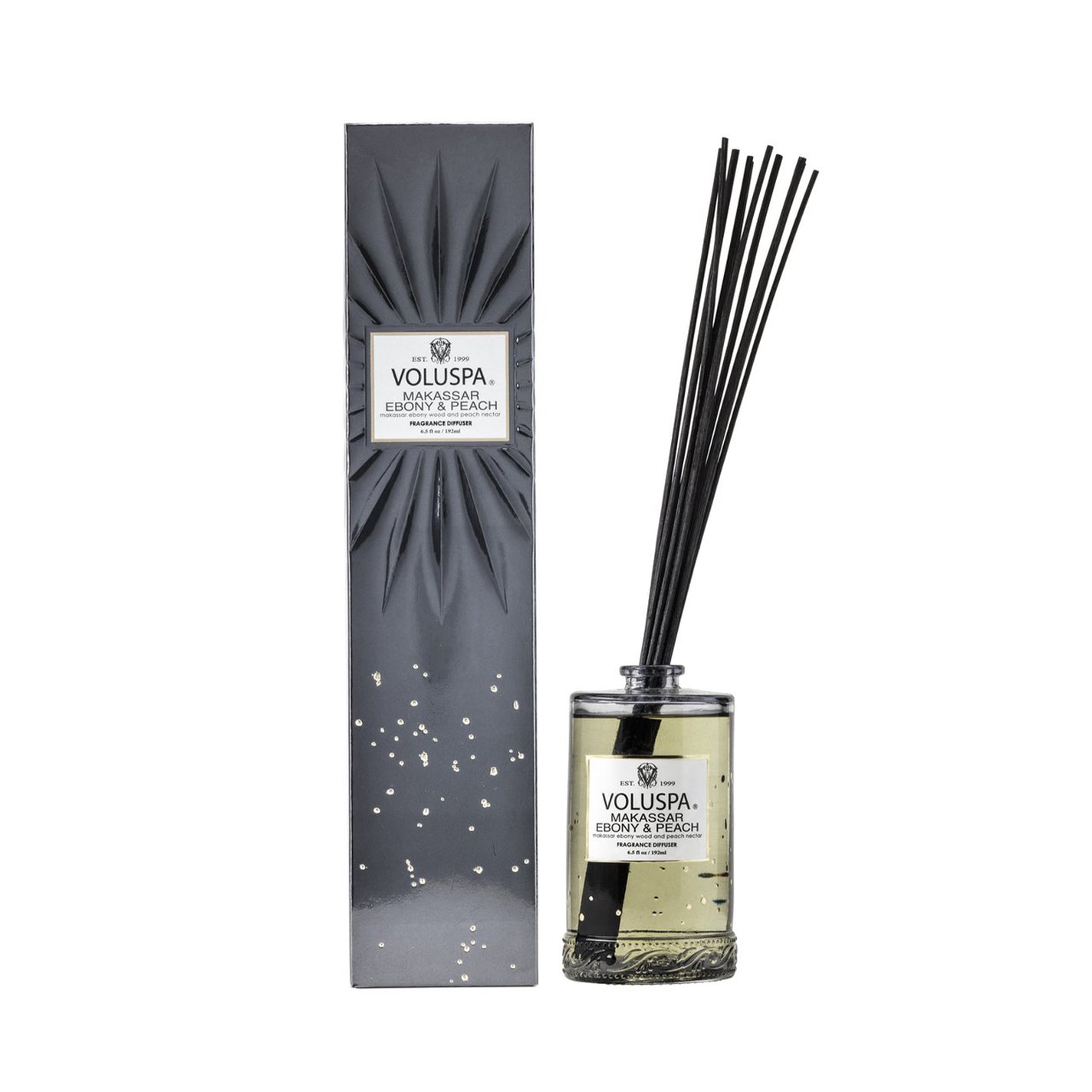 VOLUSPA Makassar Ebony & Peach Diffuser