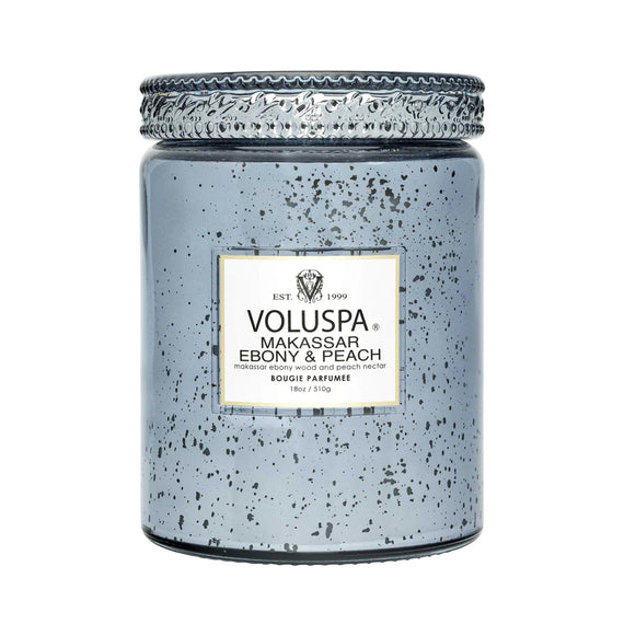 VOLUSPA Makassar Ebony & Peach 100hr Candle