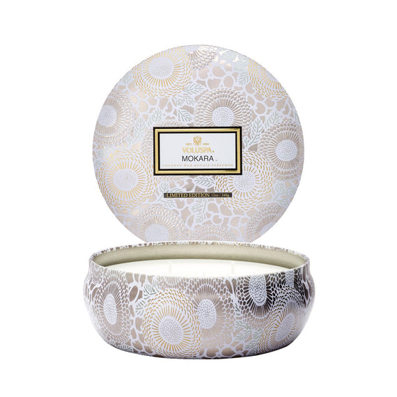 VOLUSPA Mokara 3 Wick Candle