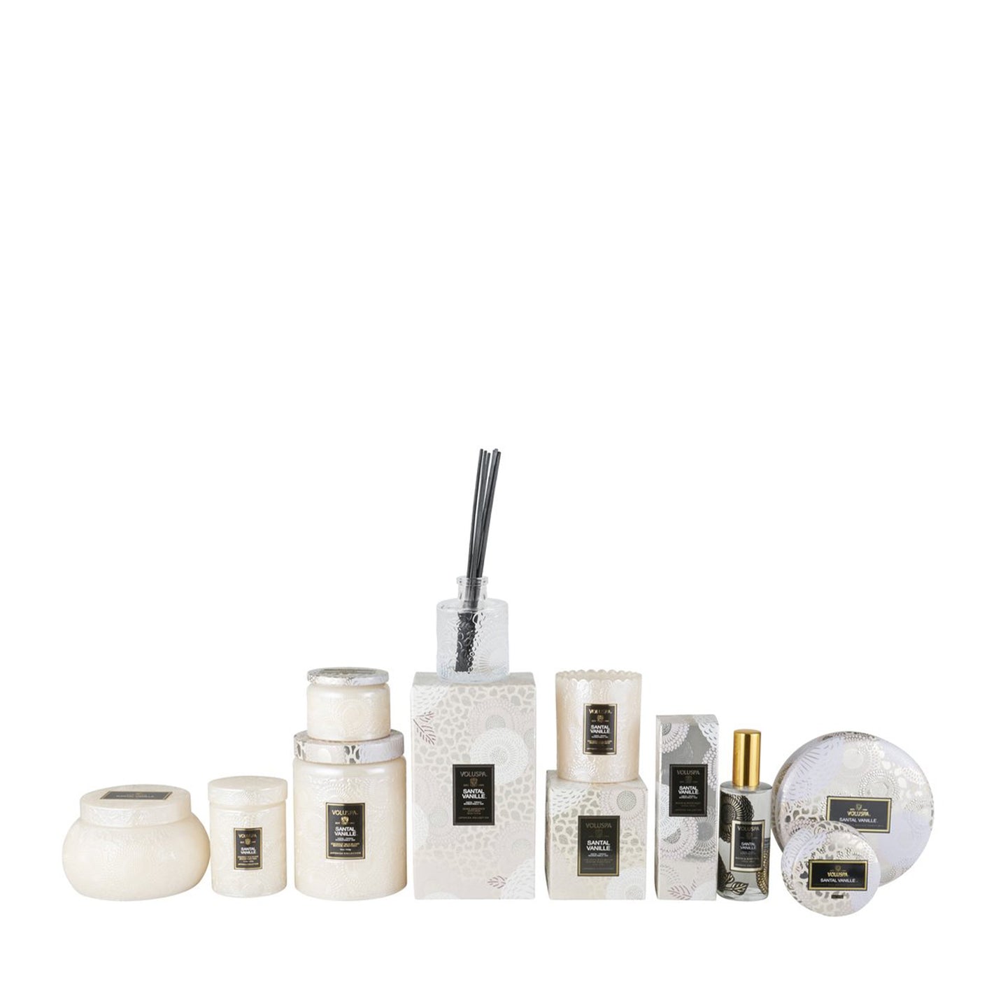 VOLUSPA Santal Vanille 3 Wick Candle