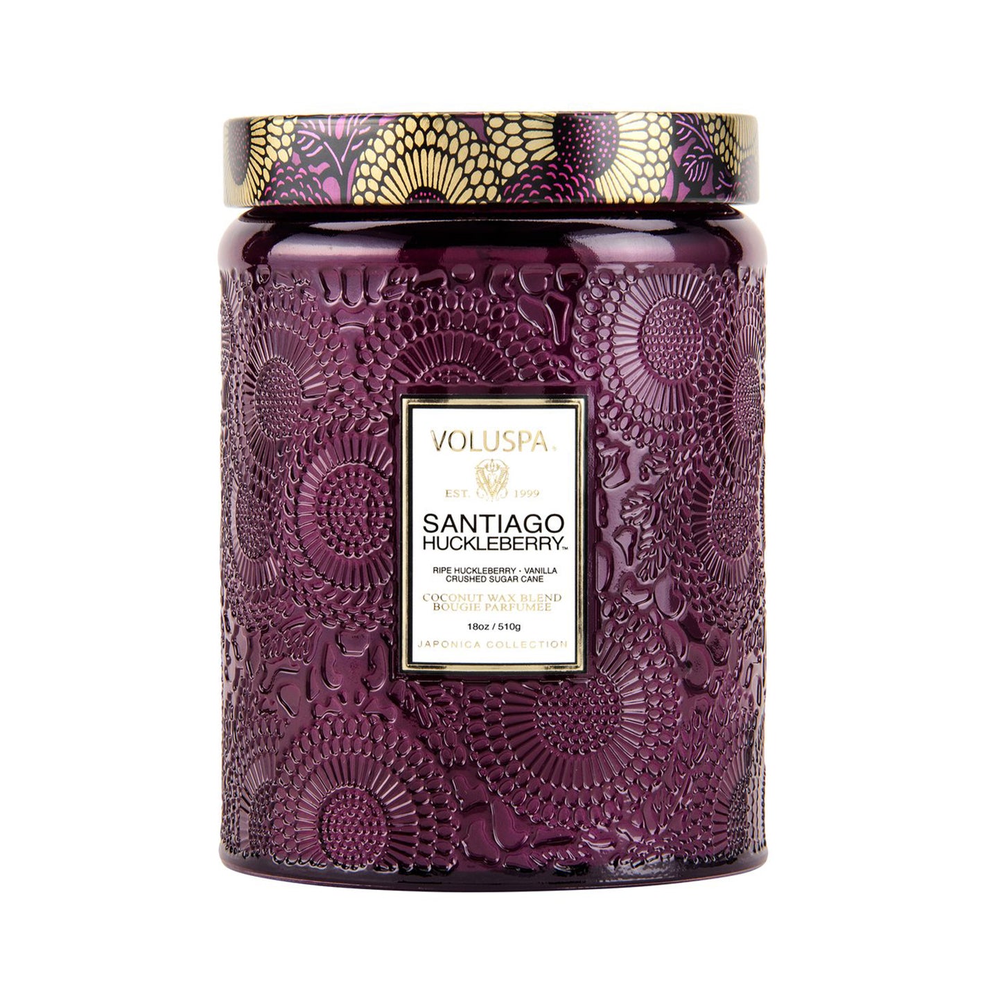 VOLUSPA Santiago Huckleberry 100hr Candle