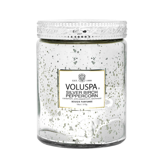 VOLUSPA Silver Birch Peppercorn 100hr Candle