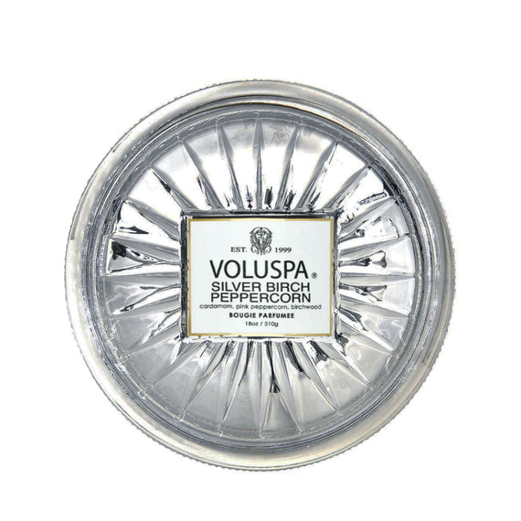 VOLUSPA Silver Birch Peppercorn Grande Candle