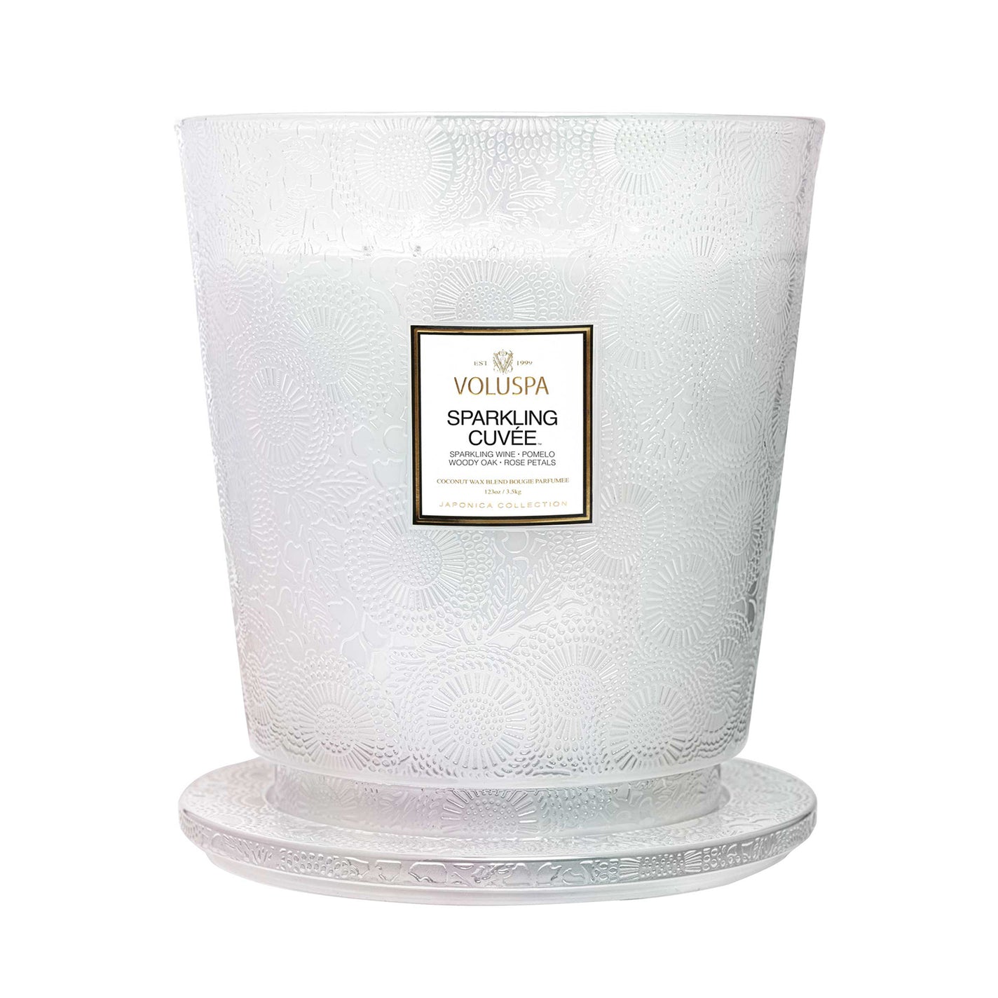 VOLUSPA Sparkling Cuvée 250hr Hearth Candle