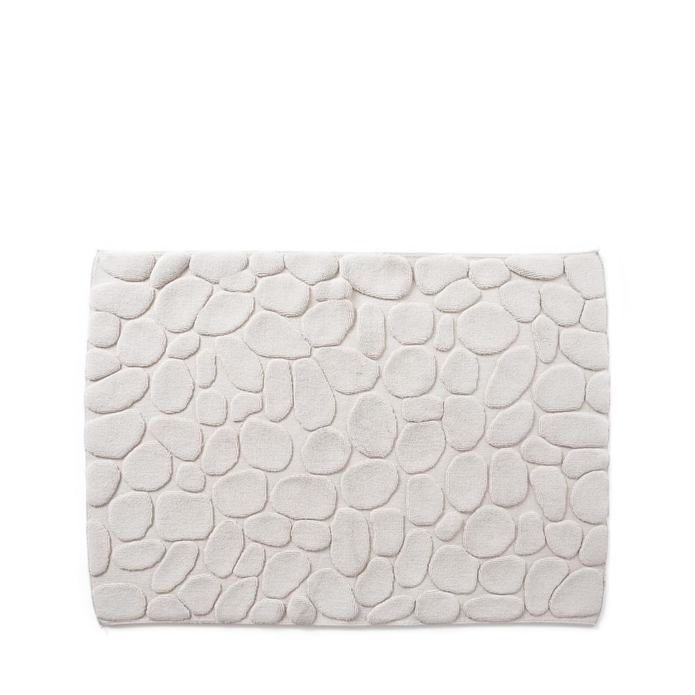 Yoshii Ottaipnu 'Pebble' Bath Mat - Light Grey