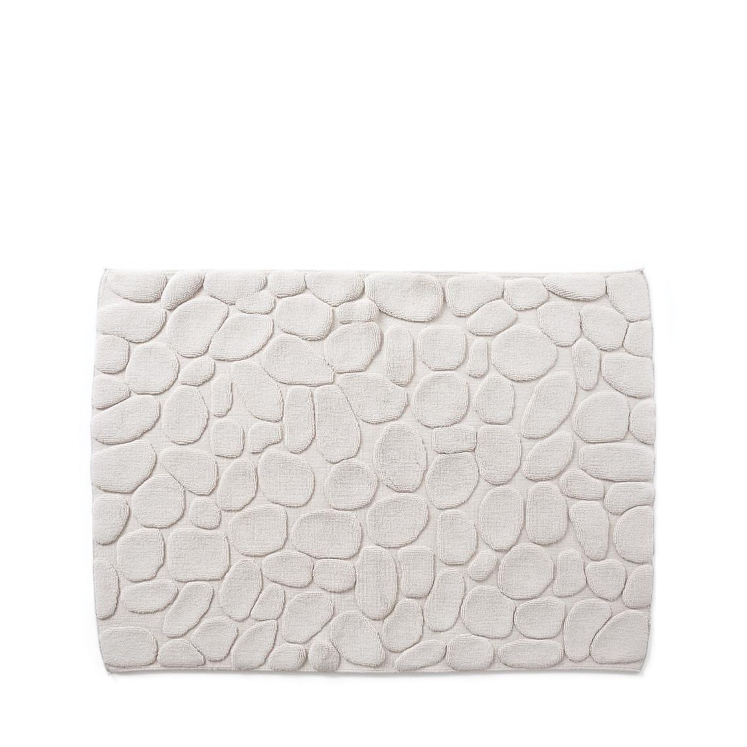 Yoshii Ishikoro Pebble Bath Mat Light Grey Saison