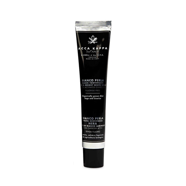 Acca Kappa Activated Charcoal Fluoride Free Toothpaste