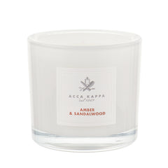 Acca Kappa Amber & Sandalwood Candle