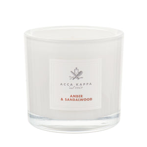 Acca Kappa Amber & Sandalwood Candle